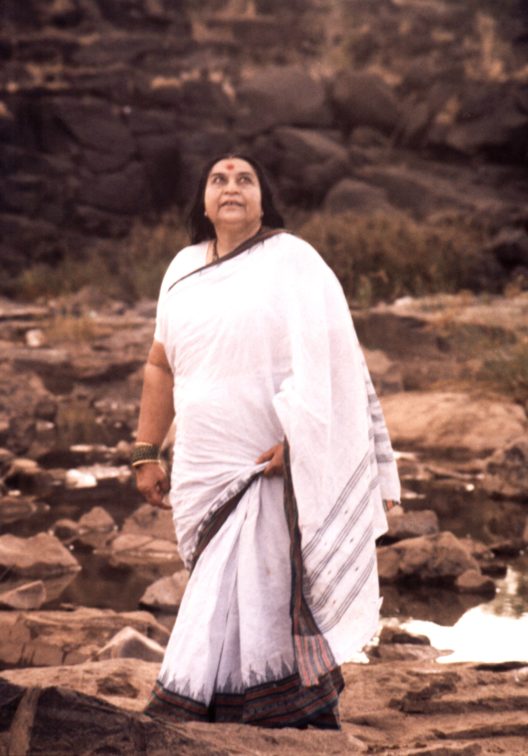 Krishna River near Brahmapuri India, 1989  (Chris Patmore photo)